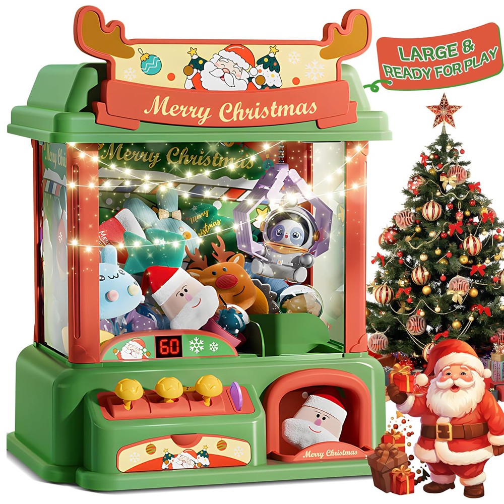 Candy Vending Machine - Noel pençe makinesi çocuklar için Mini