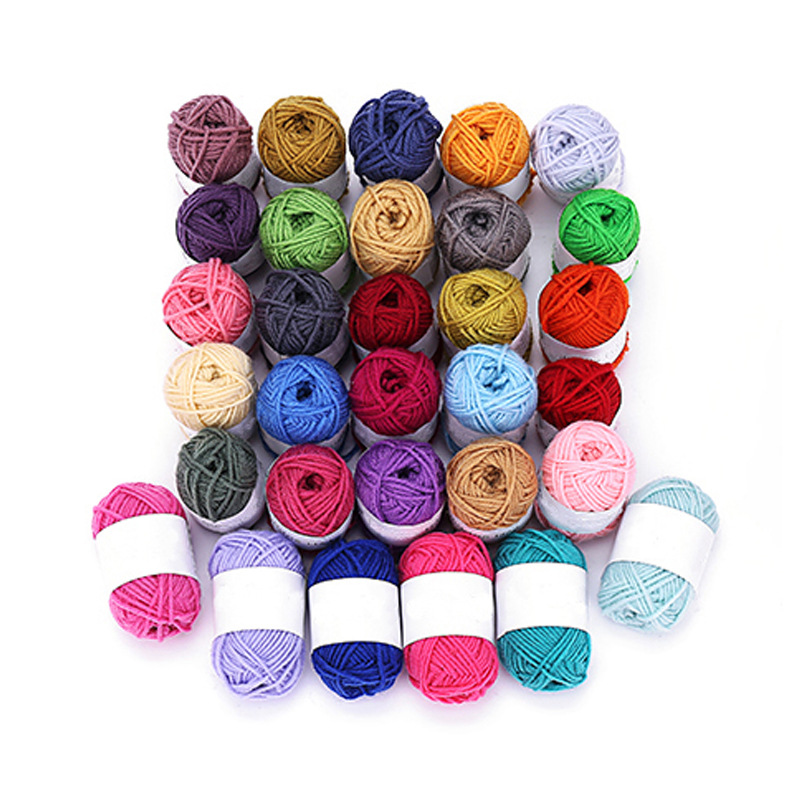 Skee Ball Arcade - 12-20balls/LOT akrilik iplik Skeins (10gram/top) toplam