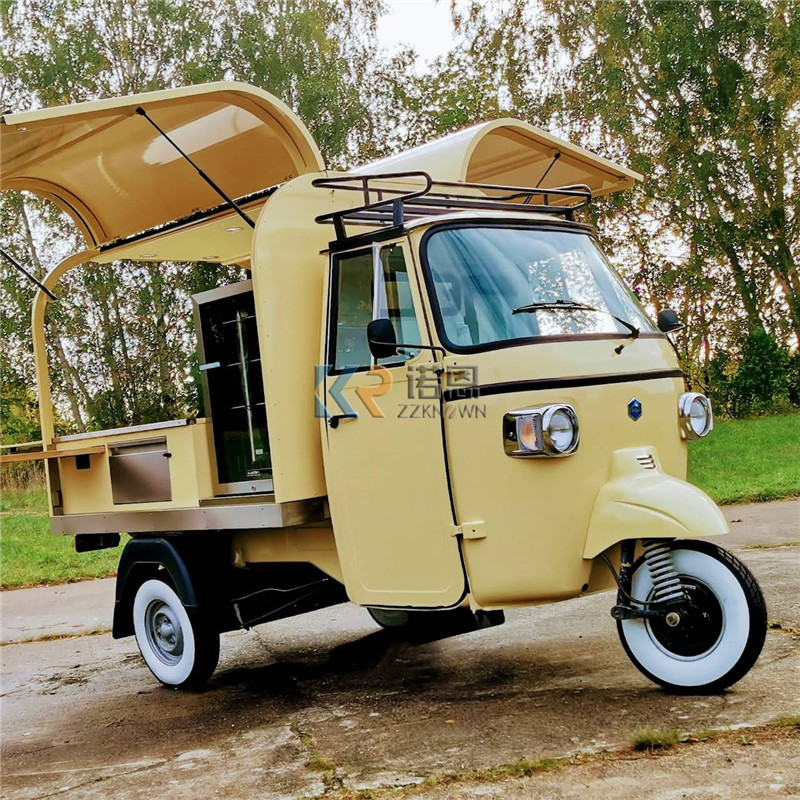 Hot Dog Vending Cart - OEM Elektrikli Üç Tekerlekli Bisiklet Arabası