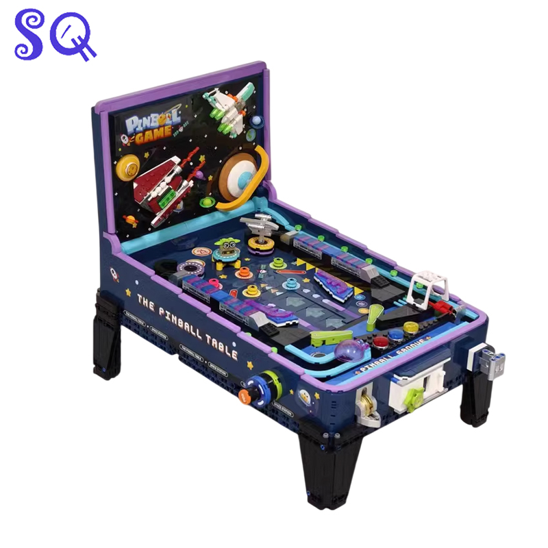 Skee Ball Arcade - Mini Langırt Oyun Makinesi Oyuncak Blok
