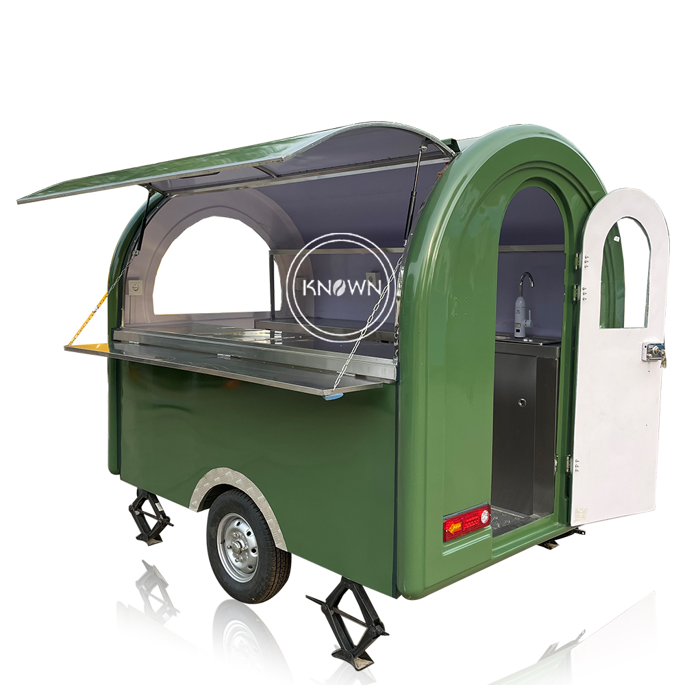 Hot Dog Vending Cart - Ticari Mobil Hot Dog Sepeti Standı