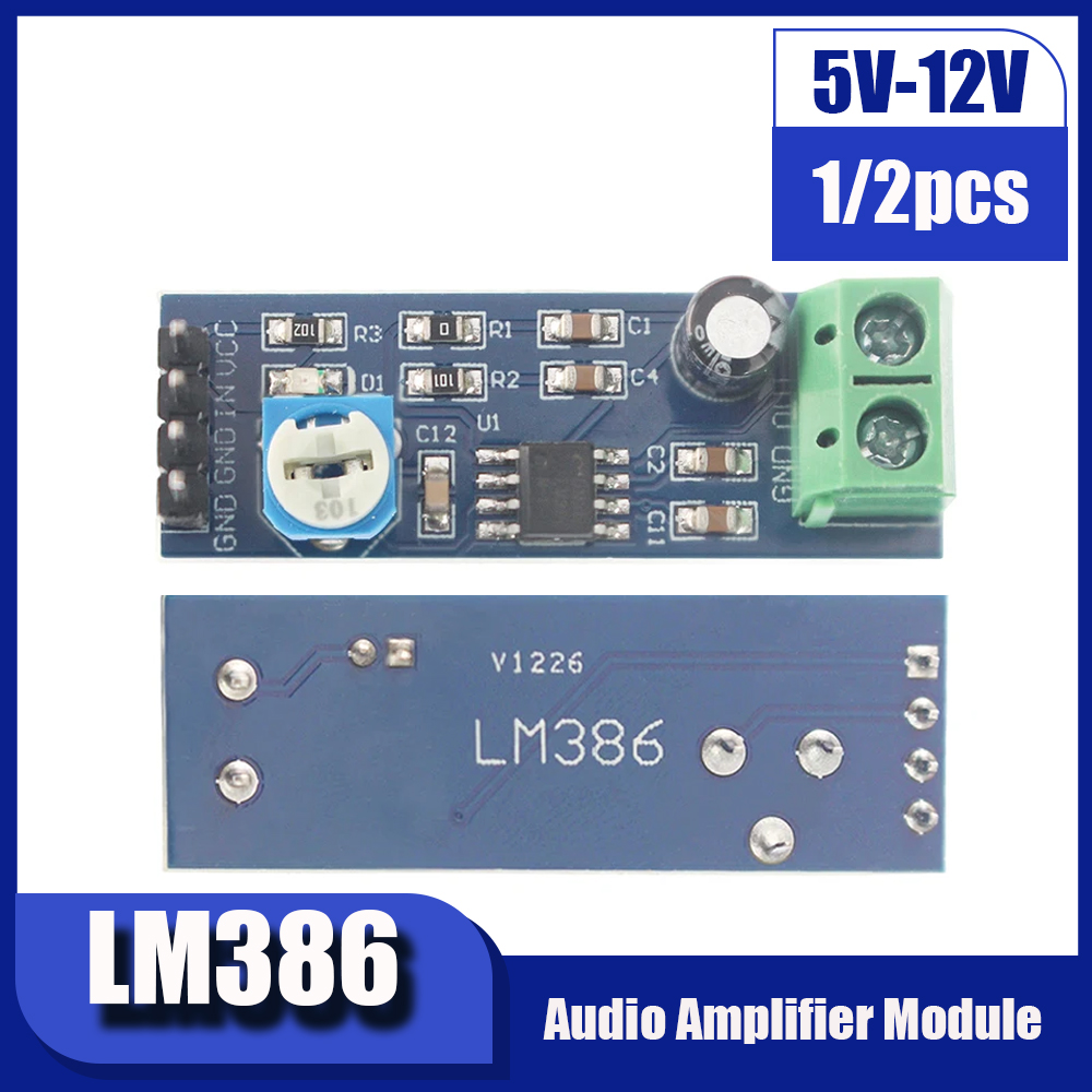 1/2 adet LM386 ses güç amplifi - Arduino Vending Machine Project incelemesi ve fiyatı